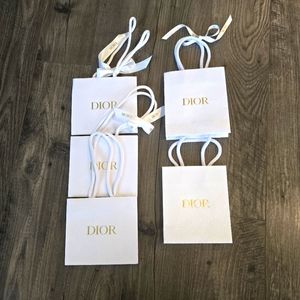 DIOR beauty shopping bags